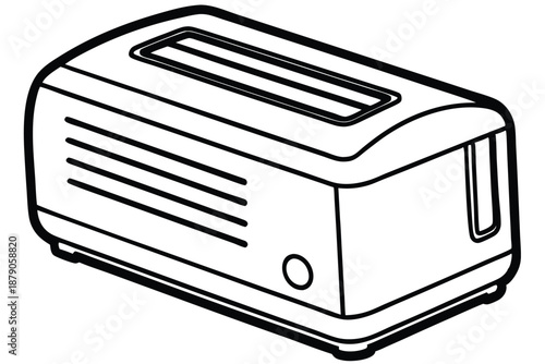 dehumidifier line art silhouette vector illustration