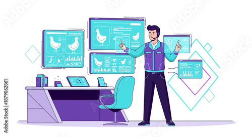 Precision Poultry Management: An Innovative Approach to Farm Technology and Data-Driven Agriculture
