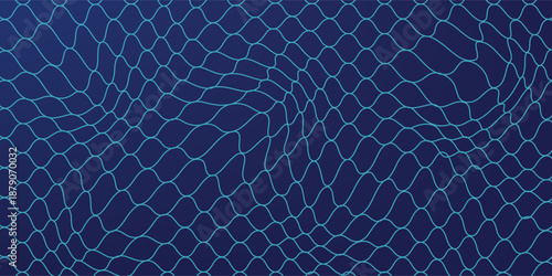 Mesh texture for fishing nets. Seamless pattern for sportswear or soccer goal, volleyball net, basketball hoop, hockey, athletics. Abstract net background for sports