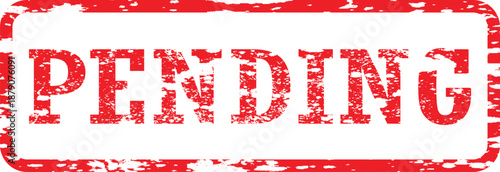 Pending Rubber Stamp Status Vector