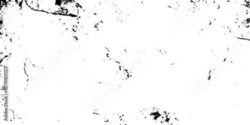 Abstract white and black grunge dust particle and dust grain texture. old grunge texture with scratches and cracks paint wall texture. Dust Overlay Distress Grain with scratch grunge urban background.