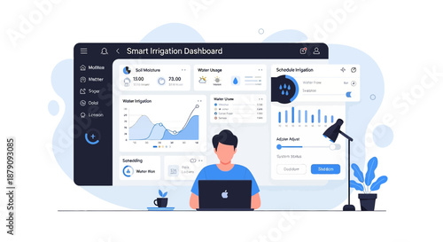 Efficient Farm Management: Digital Dashboard for Smart Irrigation and Resource Optimization