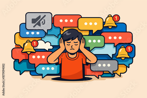 Constant notifications: anxiety from alerts and information noise