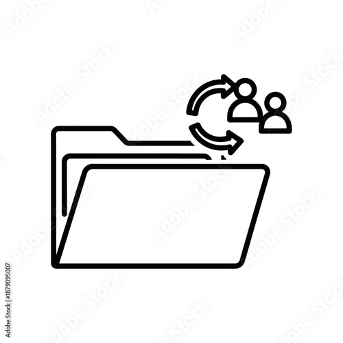 Team Collaboration and File Sharing Concept for Business Projects