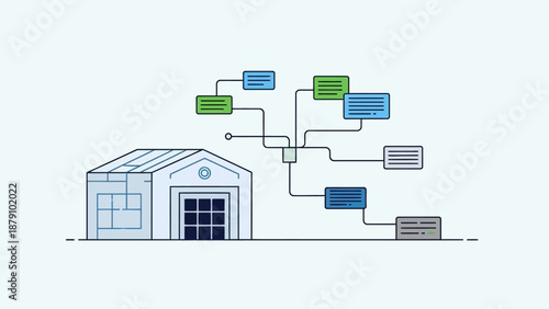 Smart building automation system connected to various smart devices and cloud services