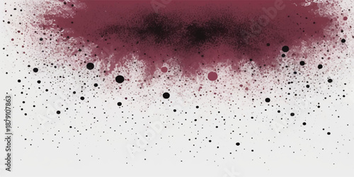 A liquid pattern of clean nature droplets and wet rain splashes creates a textured glass window wallpaper design with light reflections and ink-like grunge art