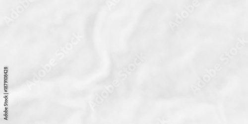 Creased paper texture white crumpled blank paper texture. Grunge paper texture. Natural watercolor text abstract wrinkled white recycled grungy ripped pattern poster paper.	