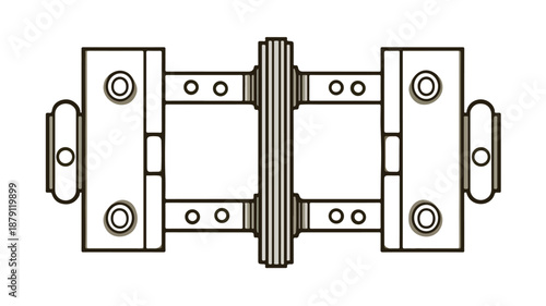 Door Hinge Icon Clipart Vector Art for Illustrations and Designs