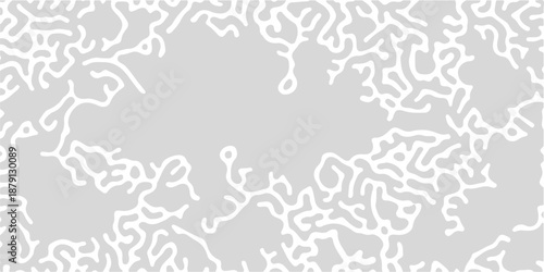 Vintage floral vector illustration featuring a seamless pattern with brown antique ornaments and a grunge paper texture for a decorative wallpaper backdrop style