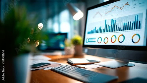 Wallpaper Mural SEO optimization dashboard visualization search ranking analytics interface digital marketing audit website performance review optimization metrics analysis search engine comp Torontodigital.ca