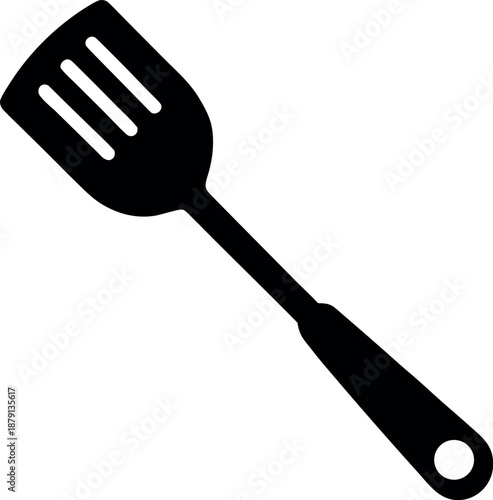 Kitchen Spatula Icon for Cooking Tools Collection