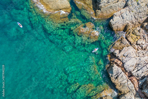 Canvastavla Costa Brava