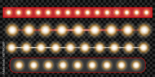 Glowing Light Effects Set. radiant stars, bright sparkles, flares, and soft glows, all on a transparent background