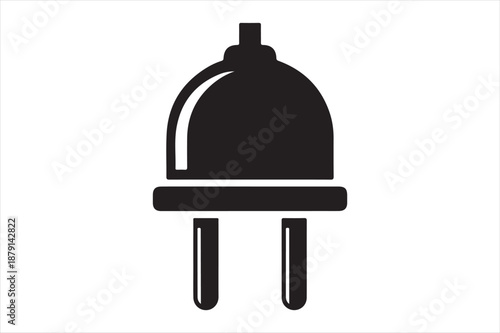 Electrical plug symbol Vector