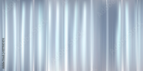 Abstract glass background featuring 3D gradient patterns and line effects. Premium ribbed textures in blue for window designs. Vintage chrome reflections or frosted panels for walls.
