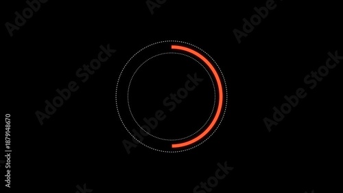 Animated 10 Second Neon-Glow-Countdown in Action Style