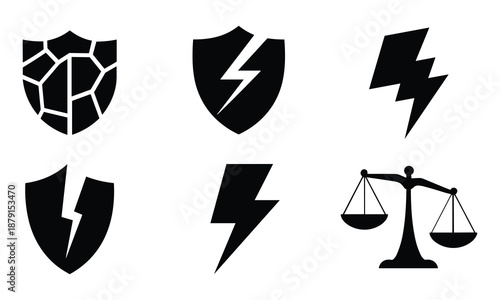 Symbolic representations of strength, protection, and justice