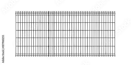 Modern Welded Wire Fence Architectural Panel