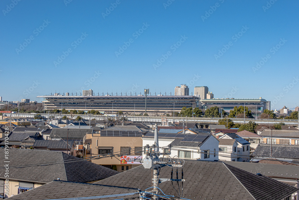 Fototapeta premium 住宅街の風景