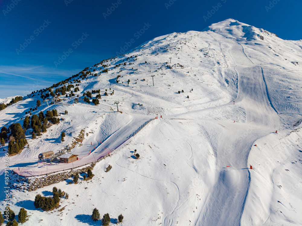 Ταπετσαρία La Norma Ski Resort France Winter Aerial