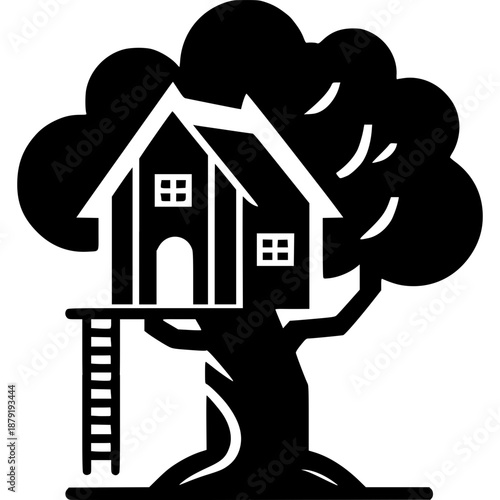 Treehouse Icon Vector