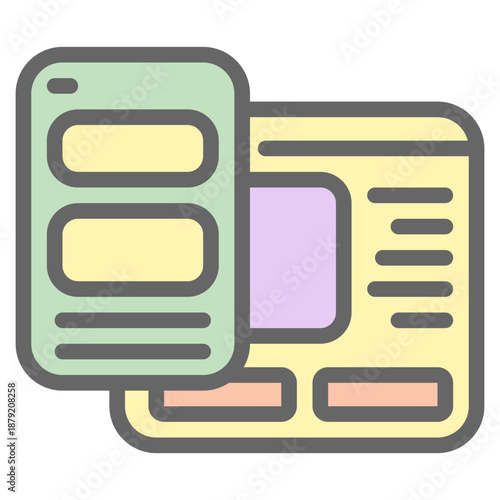 Ui and ux illustration