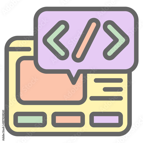 Web programming illustration