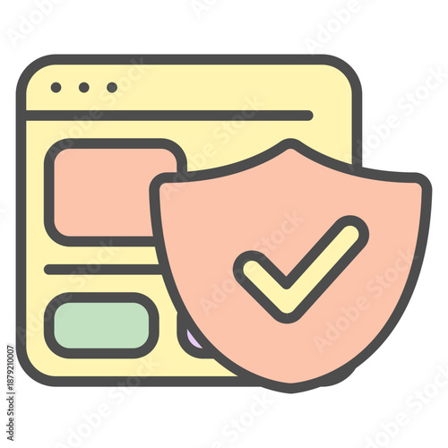 Web security illustration