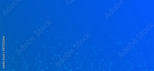 Medical blue plus pattern health tech abstract background. Hospital blue design cross pattern