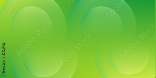 Abstract green banner background. Graphic design banner pattern background template with dynamic curve shapes eps 10