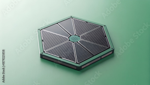 Hexagonal Solar Power Module Concept for Sustainable Green Energy