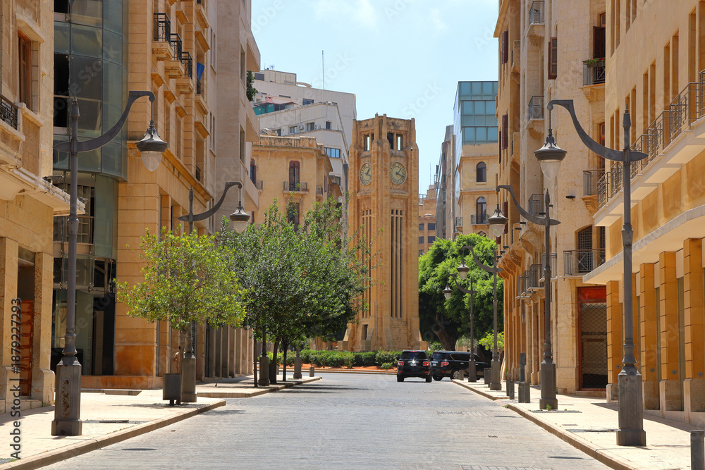 Obraz premium Nejmeh square, Beirut - Lebanon