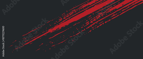 Background, contrast red and black color abstract template for business design. Technology style. You can use it for advertising, sports posters, templates, business presentations. Vector illustration