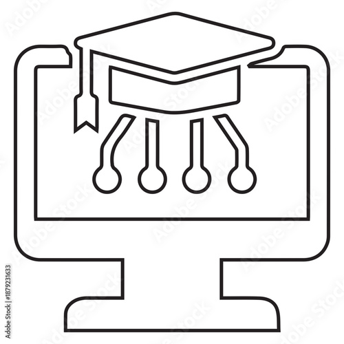 Online Education Icon