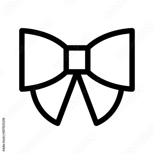 Bowtie Icon Vector Symbol Design Illustration