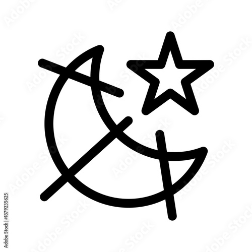 Starlight Icon Vector Symbol Design Illustration