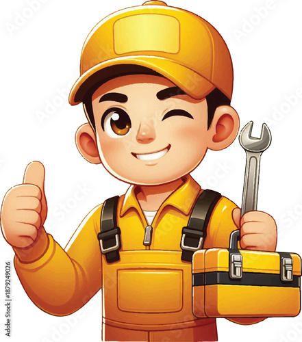 image of mechanic person