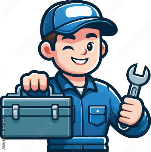 image of mechanic person