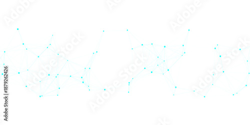 Technology abstract white digital background of connected dot with black line .many squares and rectangle shapes .Internet connection network high digital technology with connecting points and