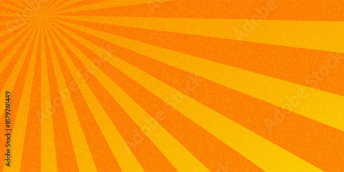 sun with rays illustration, old paper with stains.eps.10.