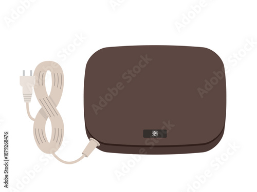 茶色い電気あんか