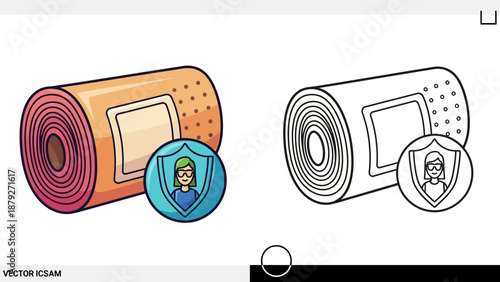 Cute teddy bears holding hearts for Valentine's Day