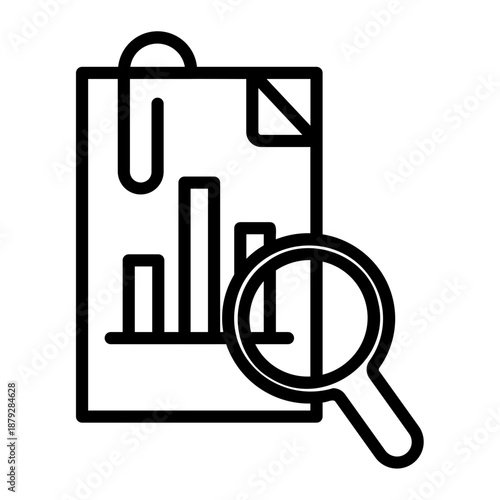 analysis Line Icon