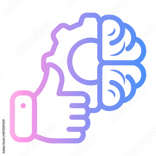 good Line Gradient Icon