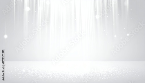 Elegant white studio background with soft light and subtle textures.