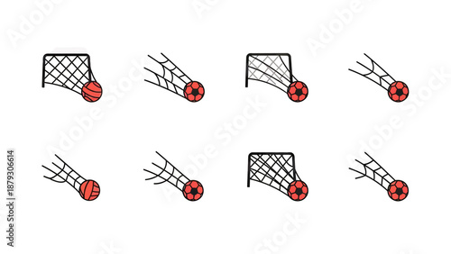Soccer Goal Celebration Animation Sequence