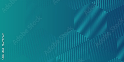 Abstract background with hexagons. Modern medical or health care scientific. Geometric stripe line art design for poster, brochure.