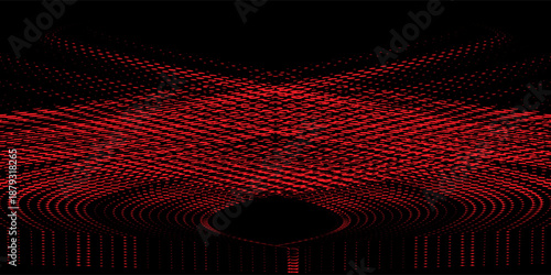 Red black brush stroke pattern car sticker abstract banner sporty lines red black color combination brush stroke pattern grunge motorsport racing design, Eps 10.