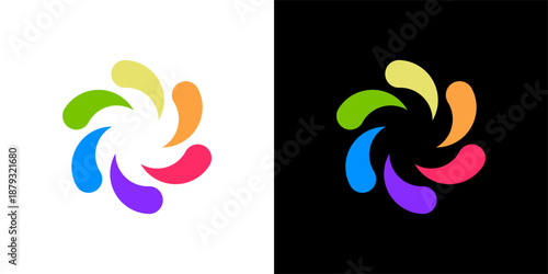 logo design and business card for symbol tech, internet, system, Artificial Intelligence and computer. inspiration logo design