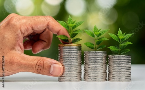 concept of financial growth